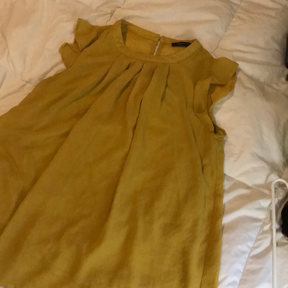 Mustard Blouse